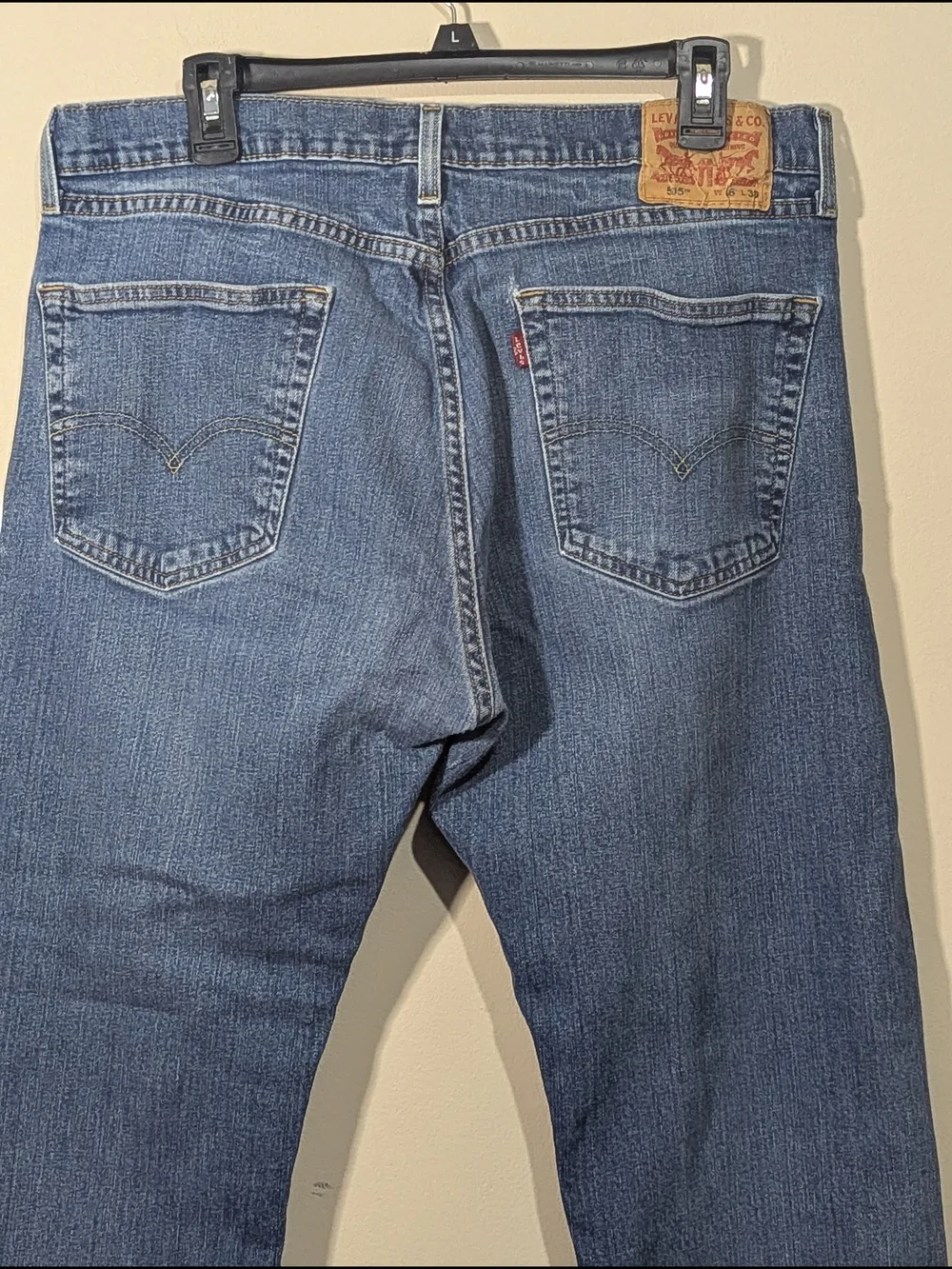 Levi’s 505 Jeans 36x30 Men Straight Leg Vintage Wash Dad Jeans Y2K Classic Denim